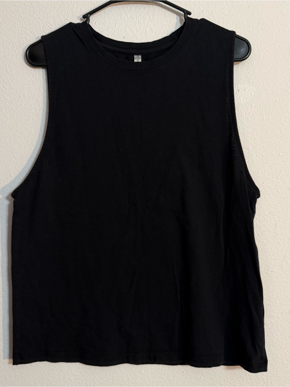 ☀️ Fabletics • Black Sleeveless Muscle Tank Top • Women’s Medium